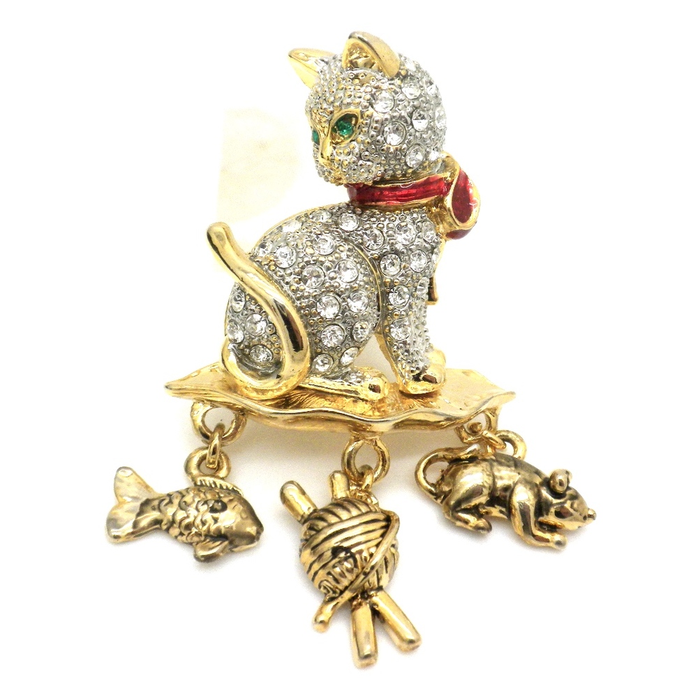 Kitty Cat Brooch New